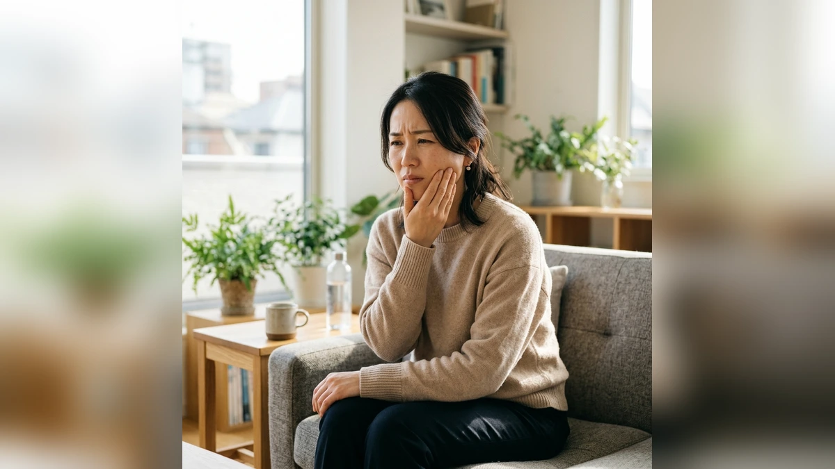 顎関節症・あごの痛みや食いしばりに悩む日本人女性
