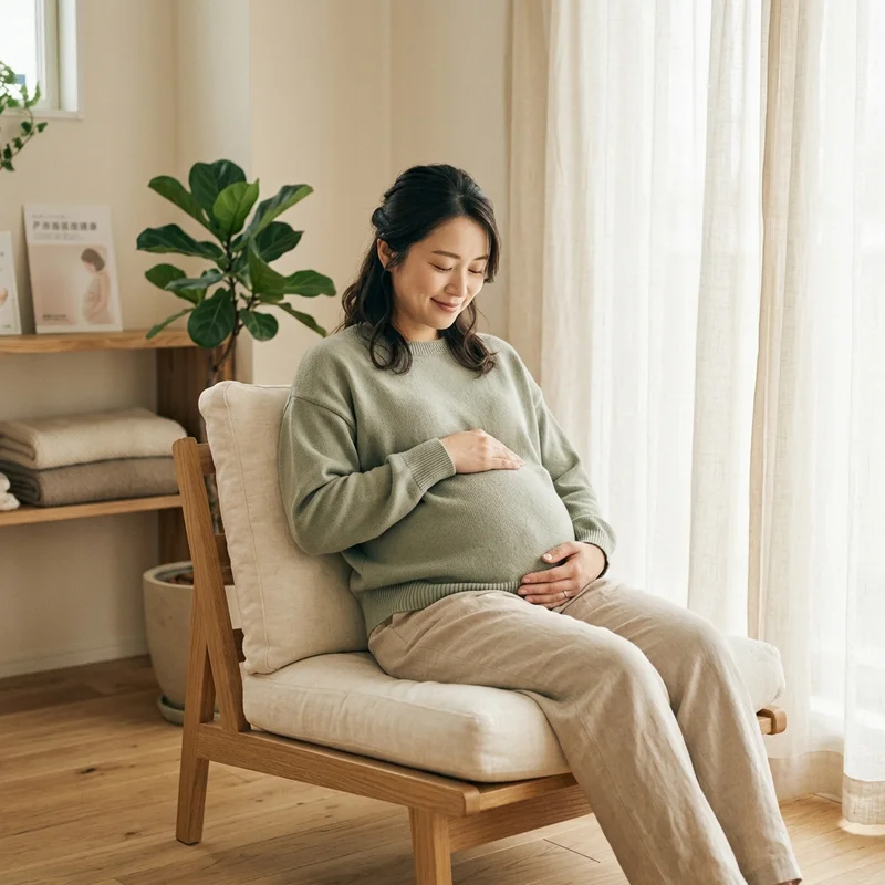 妊活・妊娠中の骨盤矯正と母子の健康イメージ